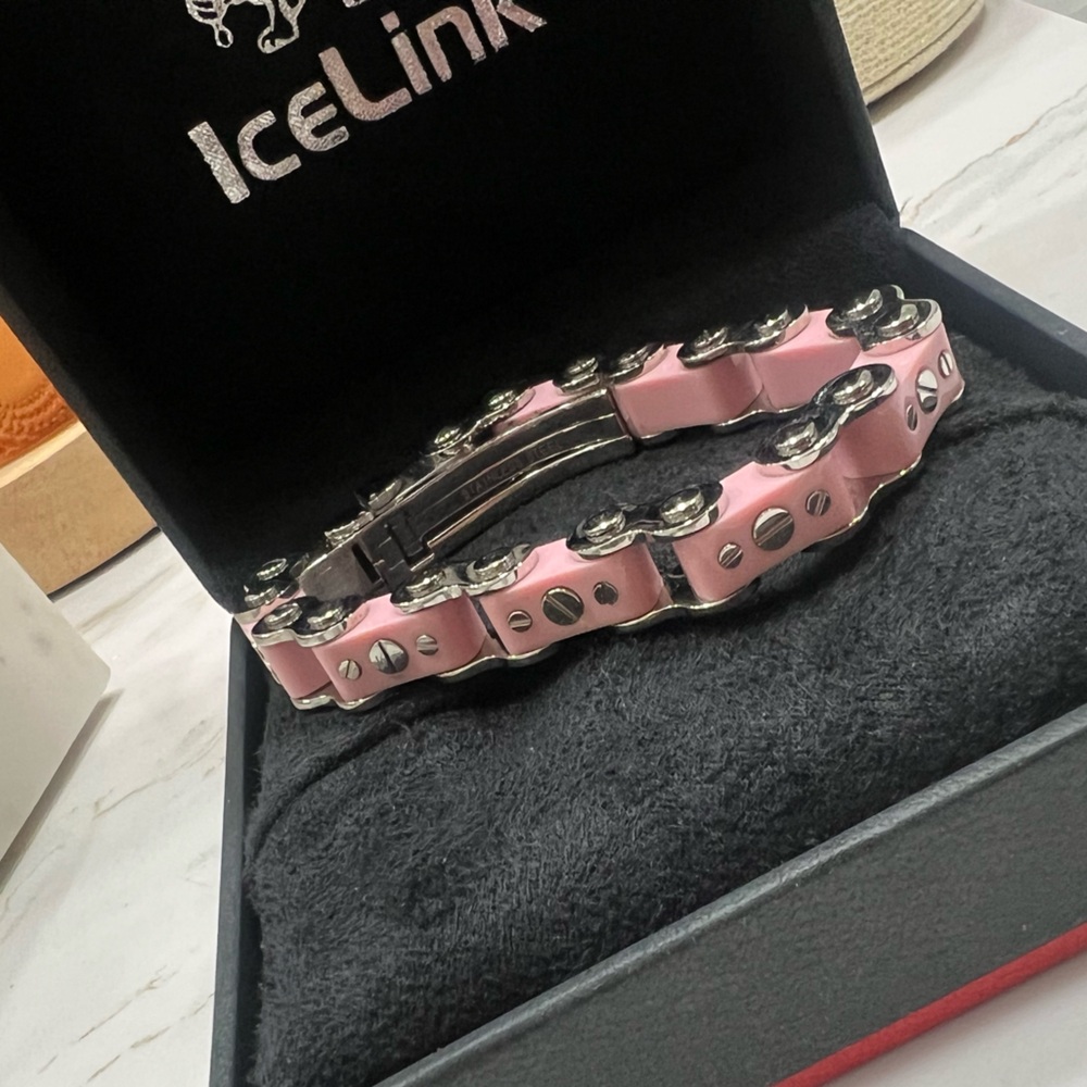 Pink IceLink Bracelet BRAND NEW